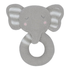 Knitted  Ring Rattle