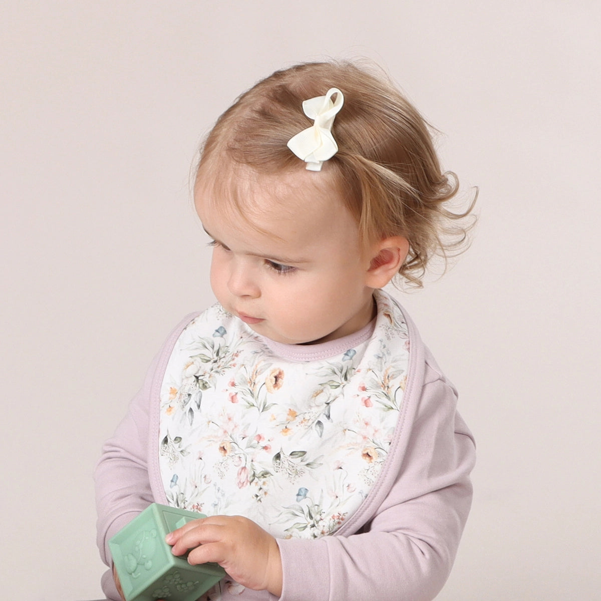 Dimples Cotton Bib