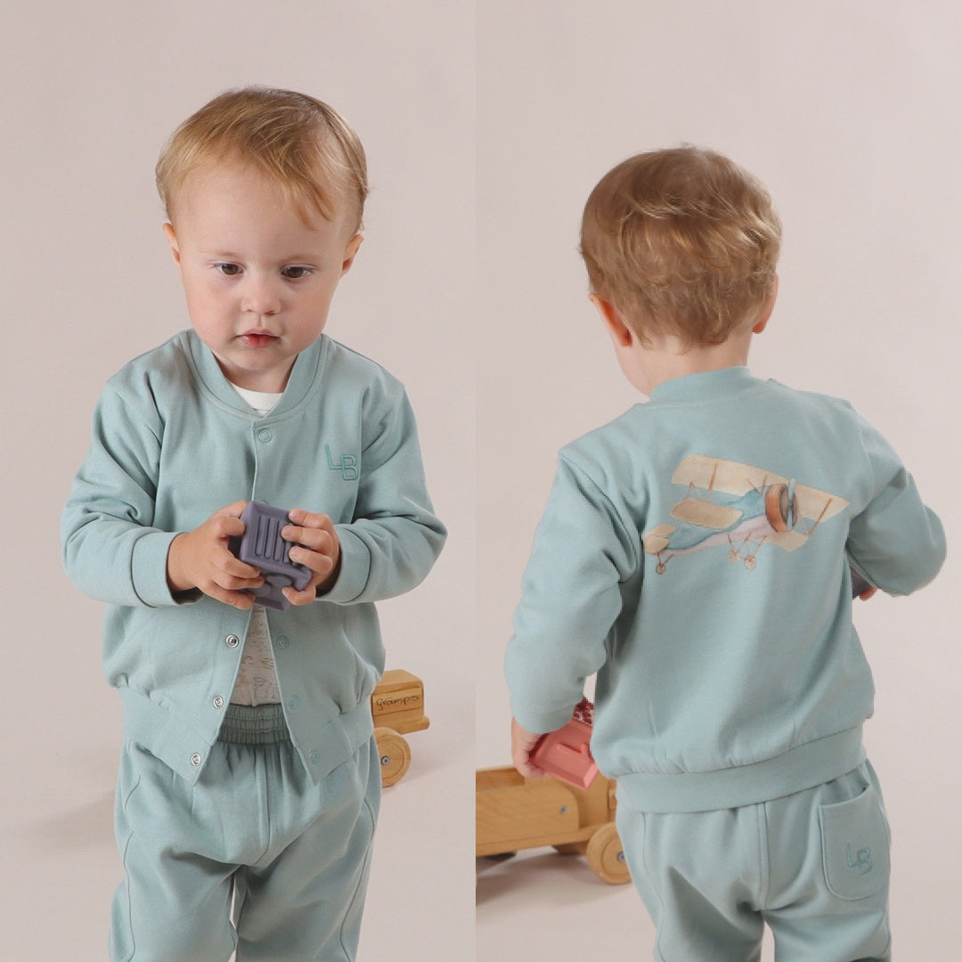 Cotton Bomber Jacket - 3mth